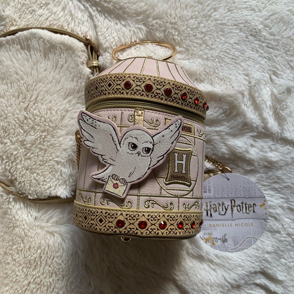 Danielle Nicole Harry Potter Owl Bird Cage Crossbody Bag.